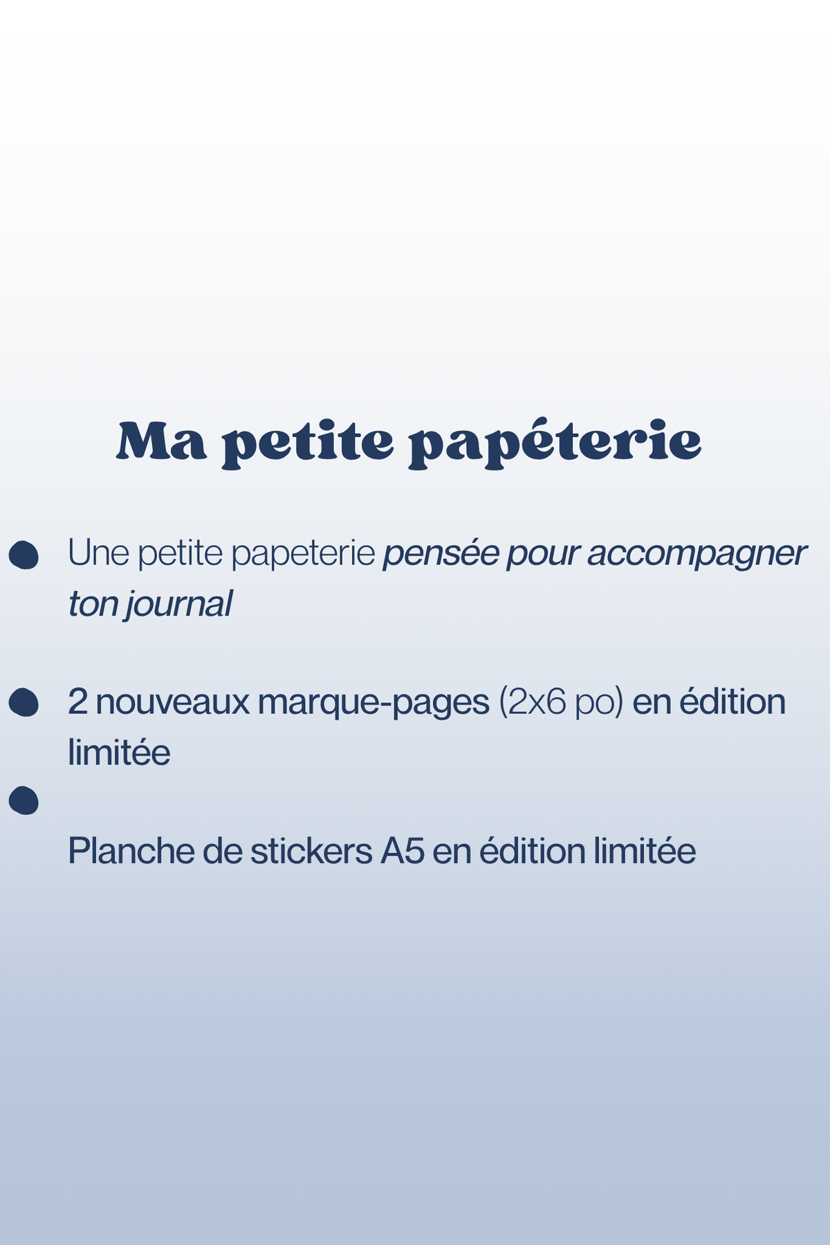 Ma petite papeterie